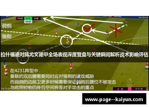 拉什福德对阵尤文德甲全场表现深度复盘与关键瞬间解析战术影响评估