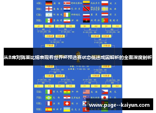 从B席对阵莱比锡表现看世界杯预选赛状态低迷成因解析的全面深度剖析