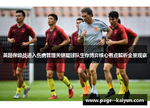 英超保级战进入伤病管理关键期球队生存博弈核心看点解析全景观察 英超保级战进入伤病管理关键期球队生存博弈核心看点解析全景观察